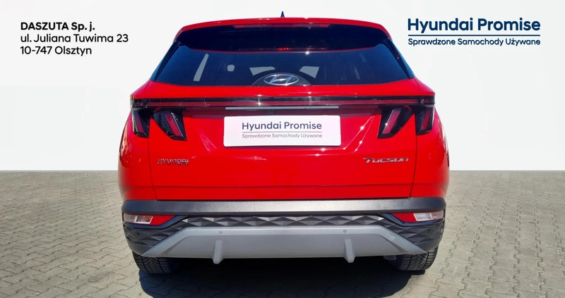 Hyundai Tucson cena 113900 przebieg: 55000, rok produkcji 2022 z Daleszyce małe 497